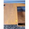Image 2 : Small Child's Elm School Desk w/ Drawer