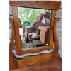 Image 2 : Very Nice Maple Dresser w/ 4 Drawers & Original Beveled Mirror