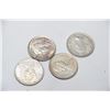 Image 2 : 1940, 1961, 1965, 1962 Canada Silver Quarters