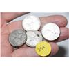 Image 1 : 1943, 1953, 1964, 1965 Canada Silver Quarters