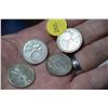 Image 2 : 1960, 1967, 1968, 1955 Canada Silver Quarters