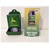 Image 2 : John Deere matchbox holder with matches with case