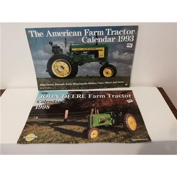 John Deere & The American Farm Tractors calendars