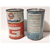 Image 3 : STP & Gulf tin cans