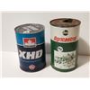 Image 2 : Full Petro & Castrol Agricastrol tin cans