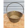 Image 1 : 15 1/2" Brass Jelly Pail, Very Old