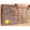 Image 2 : Massey Harris Toronto Cast Iron Tool Box Lid