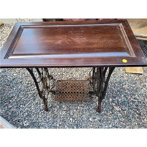 Cast Iron Seamstress Sewing Machine Base