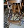 Image 1 : Nice Re-Finished Oak Side Chair - Needs Seat