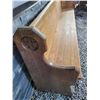 Image 2 : 8 Foot Elm Church Pew - From Duck Lake