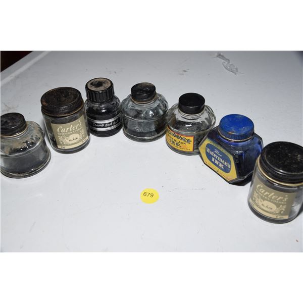 Ink Bottle Lot