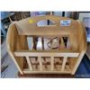 Image 1 : Wooden magazine rack