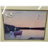 Image 2 : Framed Glen Scrimshaw print with C.O.A. "Autumn Patrol"