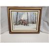 Image 1 : Framed watercolor unknown artist