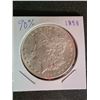 Image 1 : 1898 US Morgan silver dollar