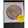 Image 1 : 1923 S US peace silver dollar