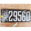 Image 1 : 1919 Saskatchewan porcelain license plate - a few touch ups