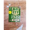 Image 2 : 1922 Saskatchewan license plate tag - applies to 1919 plate