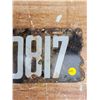 Image 3 : 1919 Saskatchewan porcelain license plate - a few touch ups
