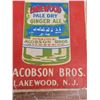 Image 3 : 1940's Lakewood ginger ale cardboard sign