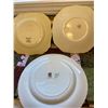 Image 2 : Three antique China plates – made in England all signed one has serial number