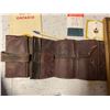 Image 2 : H.C. Capwell’s Linen writing paper, 6 inch ruler, antique cribbage board, leather wallet, map, and m