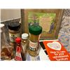 Image 1 : Friendship frame and saying, kitchen spices and How to manuals –