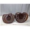 Image 1 : 2 Antique Tractor Seats