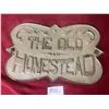 Image 2 : Cast Plaque - The Old Homestead - 13x8"