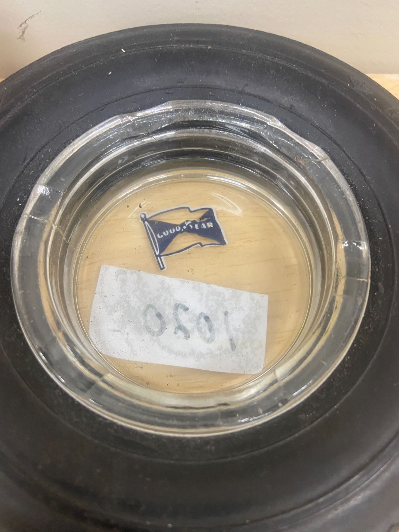 2" Tire Ashtrays Goodyear has Original Ashtray