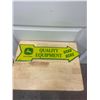 Image 1 : John Deer Sign 20x6" Reproduction