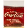 Image 4 : Coca Cola 2 Sided Bottle Rack Sign (Vintage, Tin)