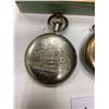 Image 4 : 2 Pocket Watches - Wesclox - As Is Ladies Watch - Flatso Tin Players