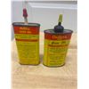 Image 2 : 2 Outers Gum Oil Tins 3FL OZ