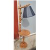 Image 1 : Vintage Lamp w/ Table 54" tall