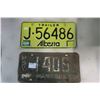 Image 1 : Alberta Trailer Plate + Manitoba 1959 Plate