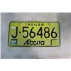 Image 2 : Alberta Trailer Plate + Manitoba 1959 Plate