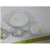 Image 3 : Lot of Glassware Dishes - Pitcher, Cream and Sugar, Dishes