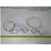 Image 5 : Lot of Glassware Dishes - Pitcher, Cream and Sugar, Dishes