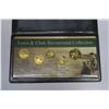 Image 3 : U.S. Lewis & Clark Bicentennial Collection. Gold-Plated Set of 5 coins including Louisiana Purchase 