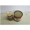 Image 2 : 2x Esso Tins Full - 1qt 5w30, 5lbs Axle Grease