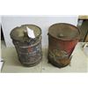 Image 2 : 2x 5Gal Oil Tin Pails - Nrth Star Limited & Esso