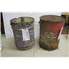 Image 4 : 2x 5Gal Oil Tin Pails - Nrth Star Limited & Esso