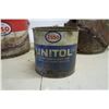 Image 4 : 3x Oil Tins - Esso 25lbs Grease Pail, Esso 5lbs Grease, North Star 5Gal