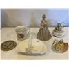Image 1 : Variety of vintage ceramic, and porcelain pieces.
