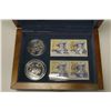 Image 3 : 2004 Ile Sainte-Croix Coins and Stamps Set. Celebrates the 400th Anniversary of the First French Set