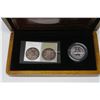1908 – 2008 100th Anniversary Coin & Stamp Set. Includes 2008 Sterling Silver 50 Cents that depicts 