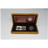Image 4 : 1908 – 2008 100th Anniversary Coin & Stamp Set. Includes 2008 Sterling Silver 50 Cents that depicts 