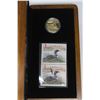 Image 1 : 2004 The Elusive Loon $1 Limited-Edition Stamp & Coin Set. Celebrates the 15th Anniversary of the fi