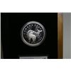 Image 2 : 2005 White-Tailed Deer & Fawn $5 Limited-Edition Stamp & Coin Set. 99.99 pure Silver with 2 $5 Stamp